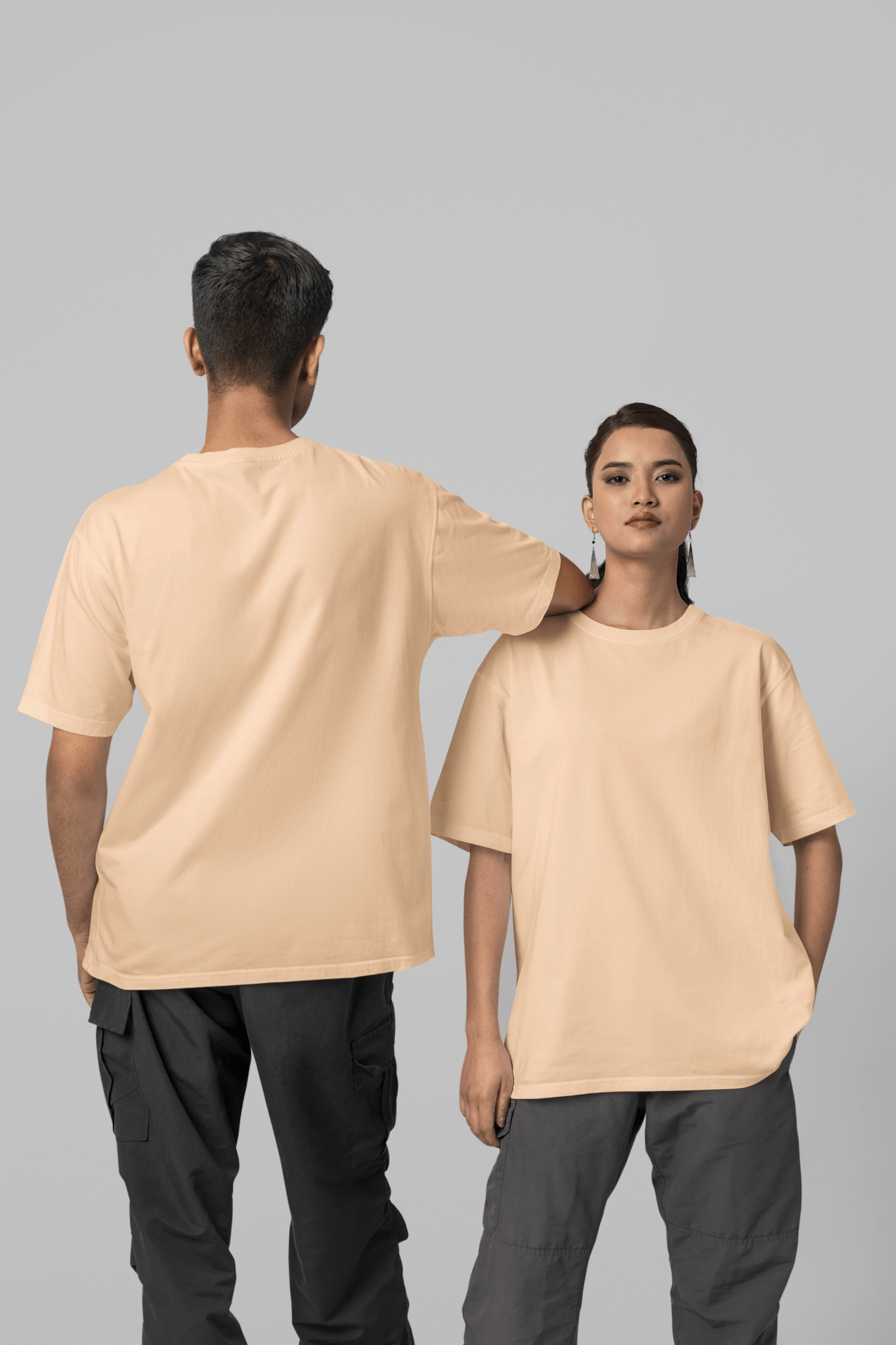 Premium Plain Oversized T-shirts - teeroo clothing