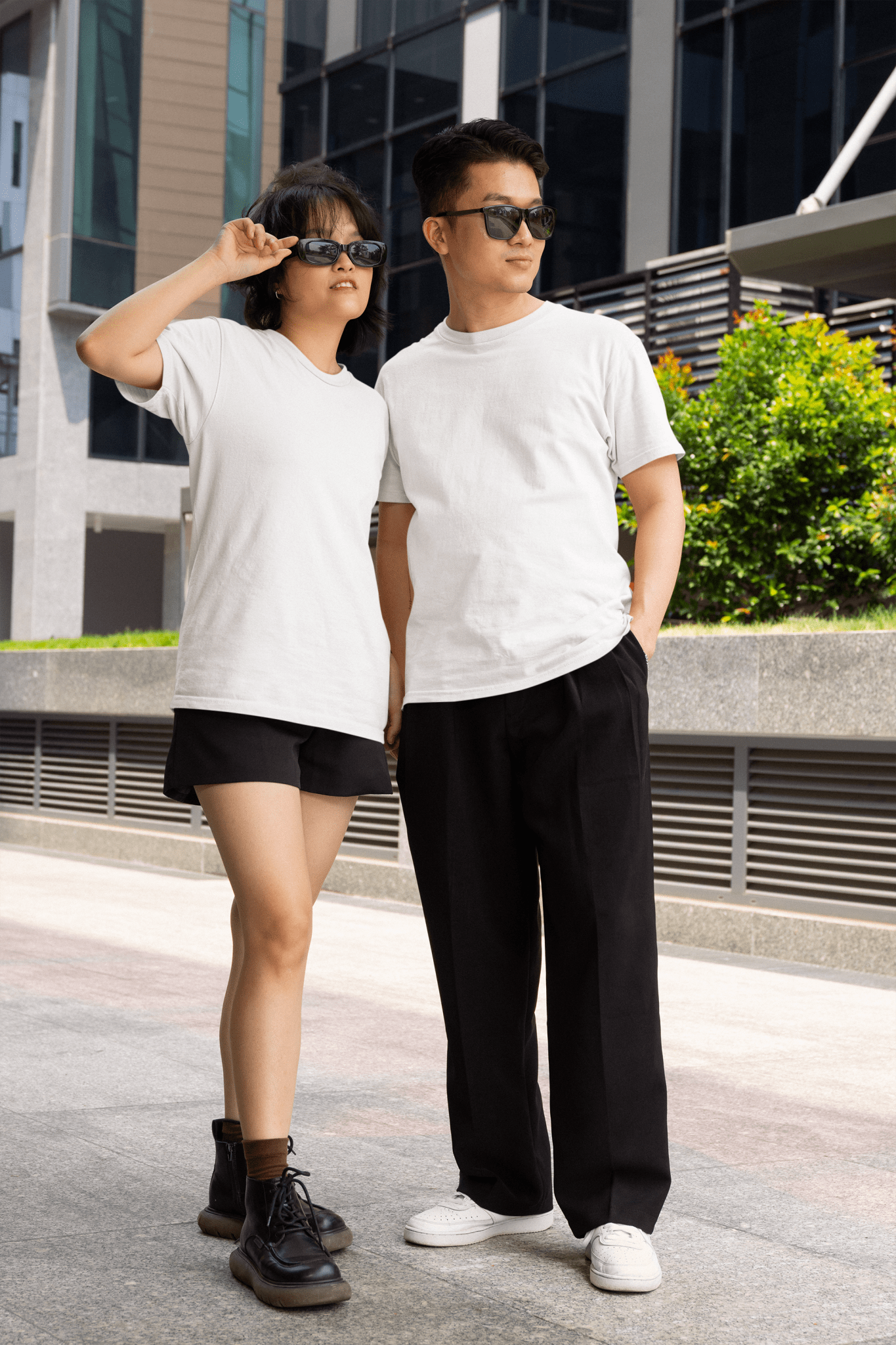 Premium Plain Round Neck T-shirts - teeroo clothing