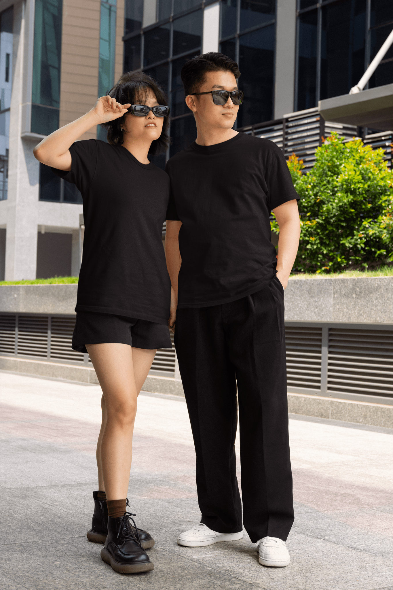 Premium Plain Round Neck T-shirts - teeroo clothing