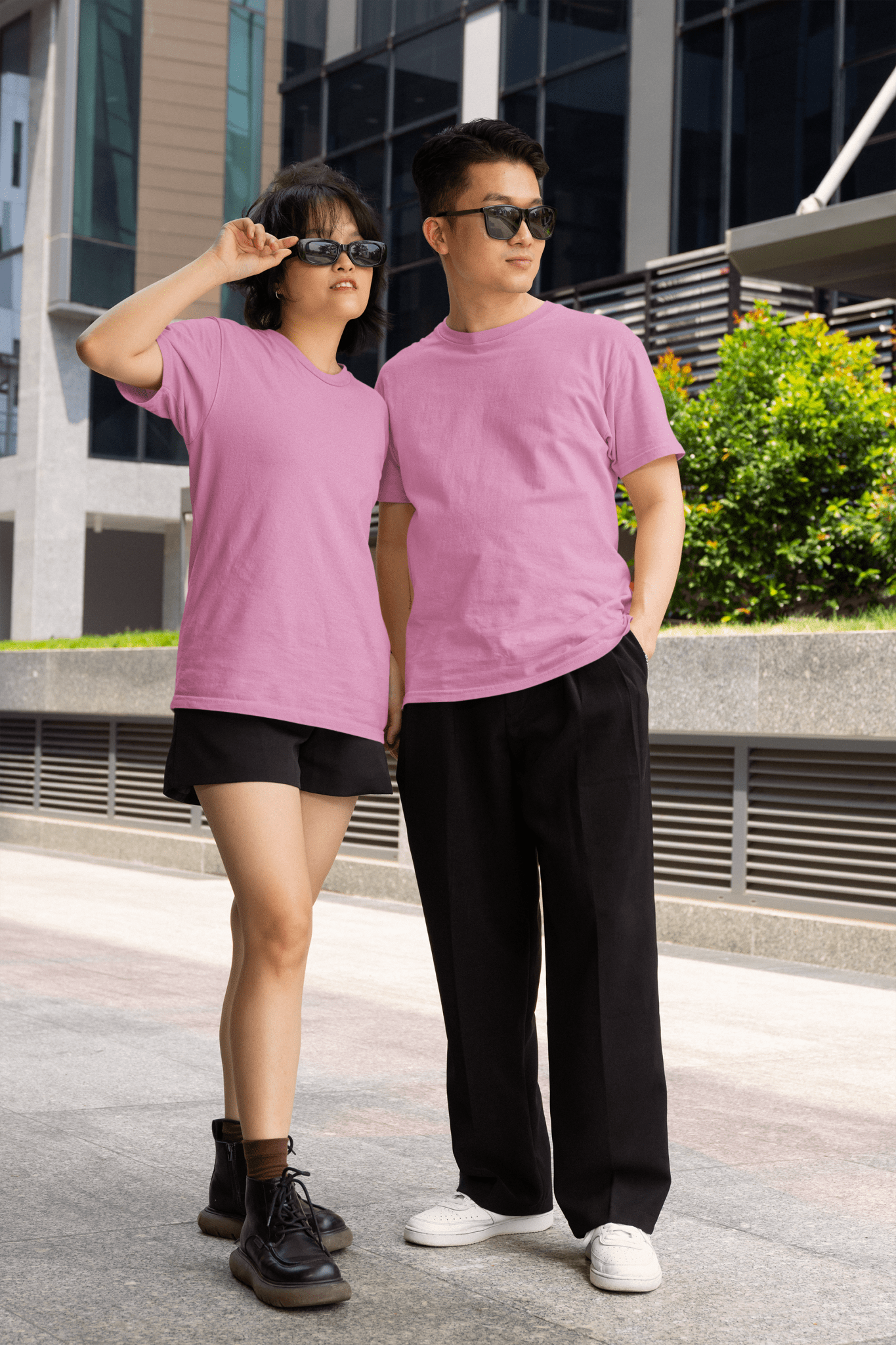 Premium Plain Round Neck T-shirts - teeroo clothing