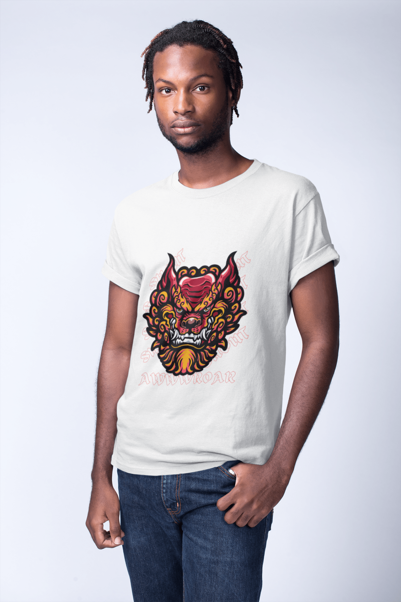 Premium Printed Round Neck T-shirts - teeroo clothing