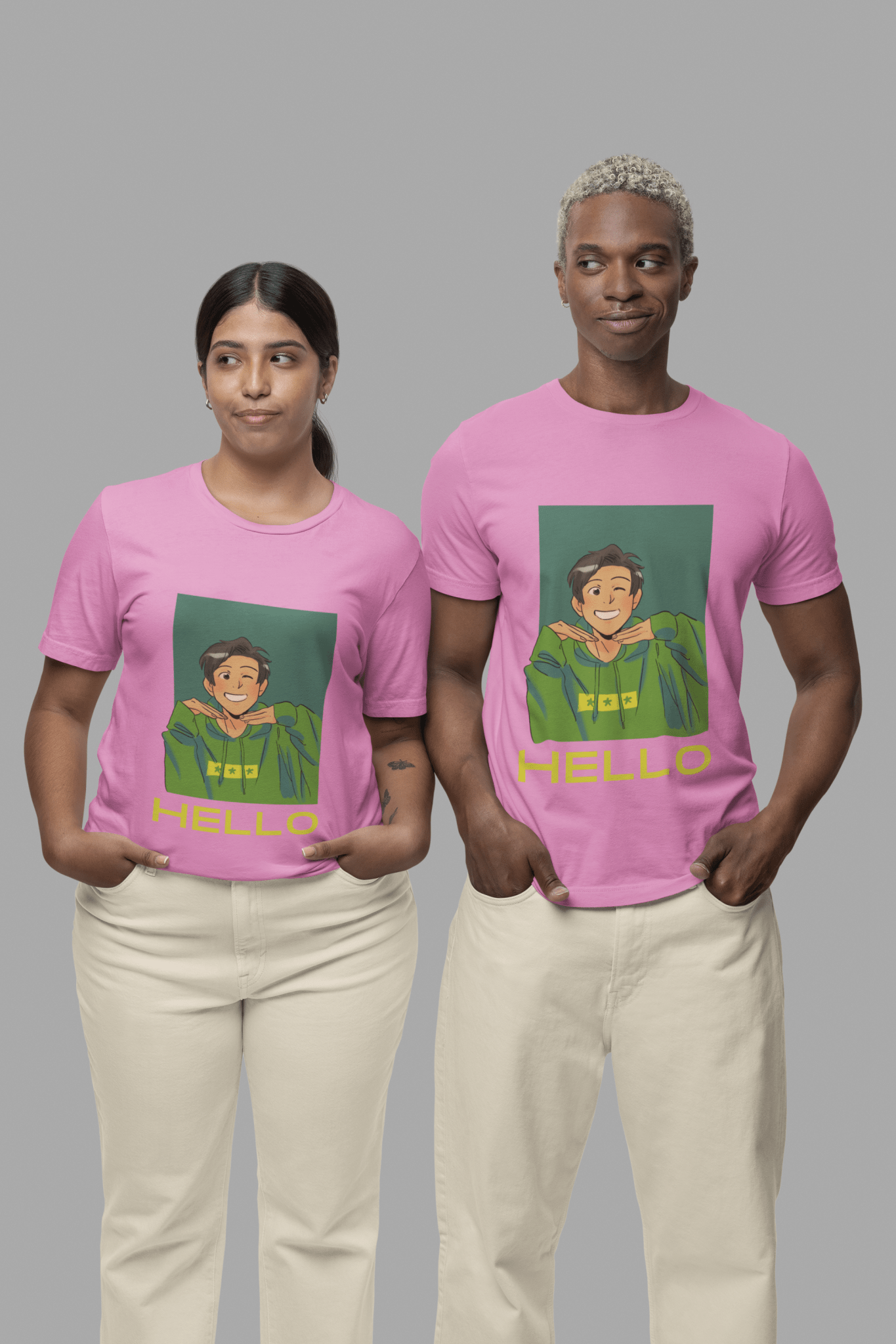 Premium Printed Round Neck T-shirts - teeroo clothing